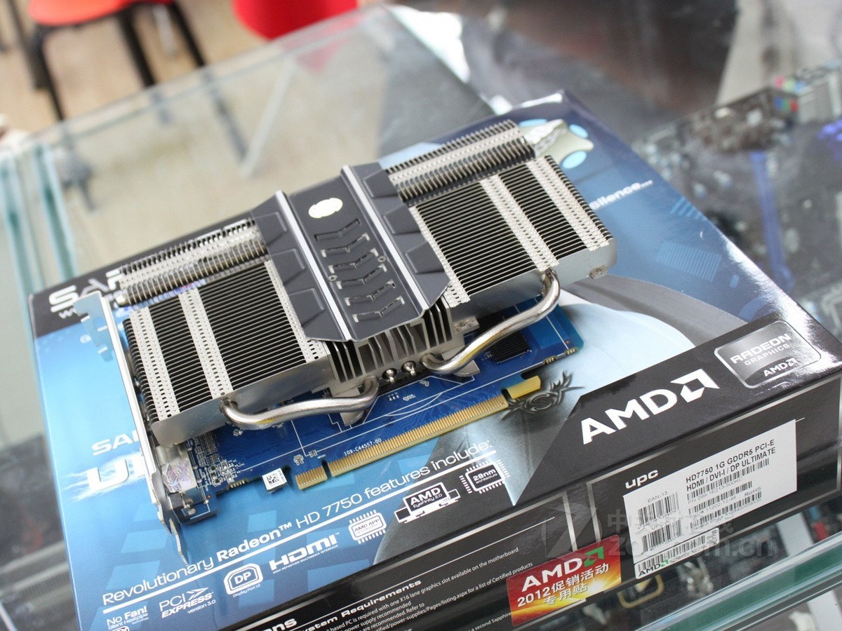 蓝宝石hd7750 静音版
