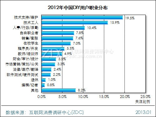 2012-2013���й�DIY�û����Ե��鱨�� 