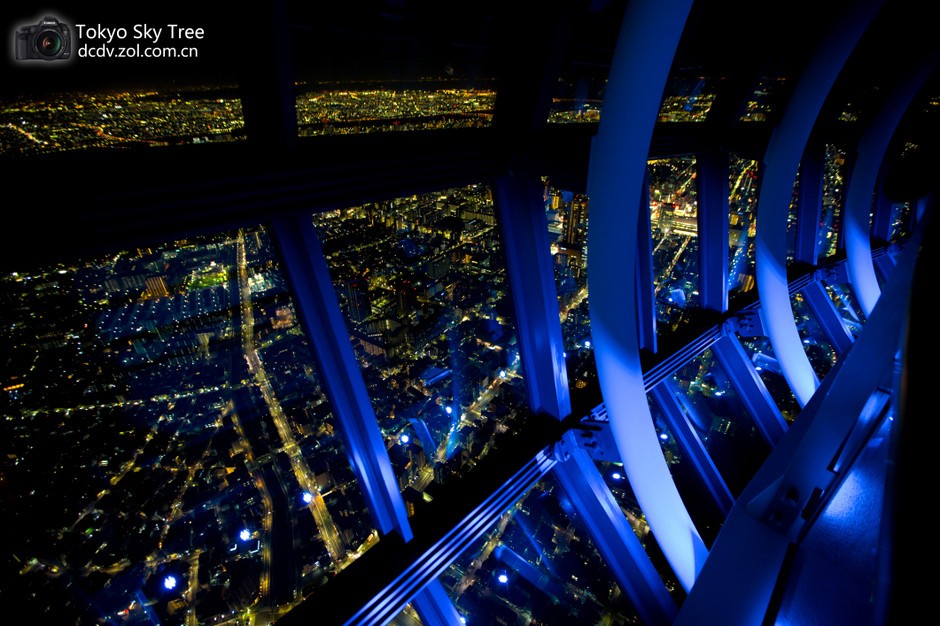 华丽夜色 佳能5d mark iii新东京塔俯瞰