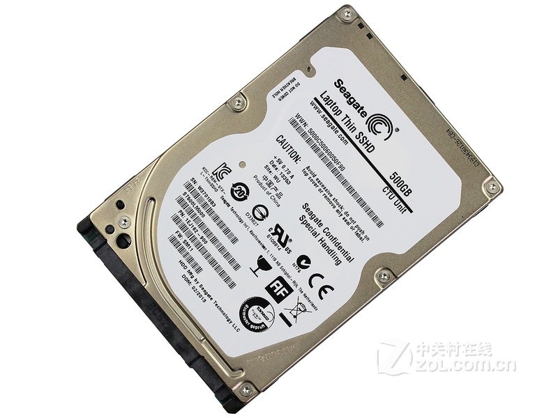 希捷 希捷Laptop Thin 500GB 5400转 8GB混合硬盘（ST500LM000） 机械硬盘产品图片