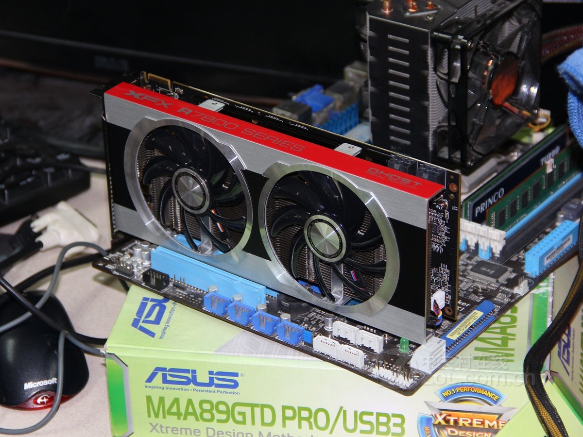 xfx讯景hd7850魔神