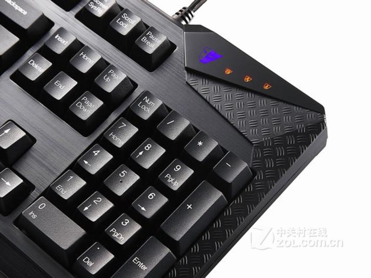 【高清图】 铁修罗(tesoro)ts-g1n杜兰朵剑普通版电竞机械键盘局部