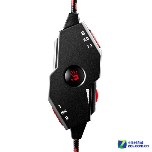一款游戏耳机g501,凭借着血手幽灵在游戏鼠标和游戏键盘上的优异表现