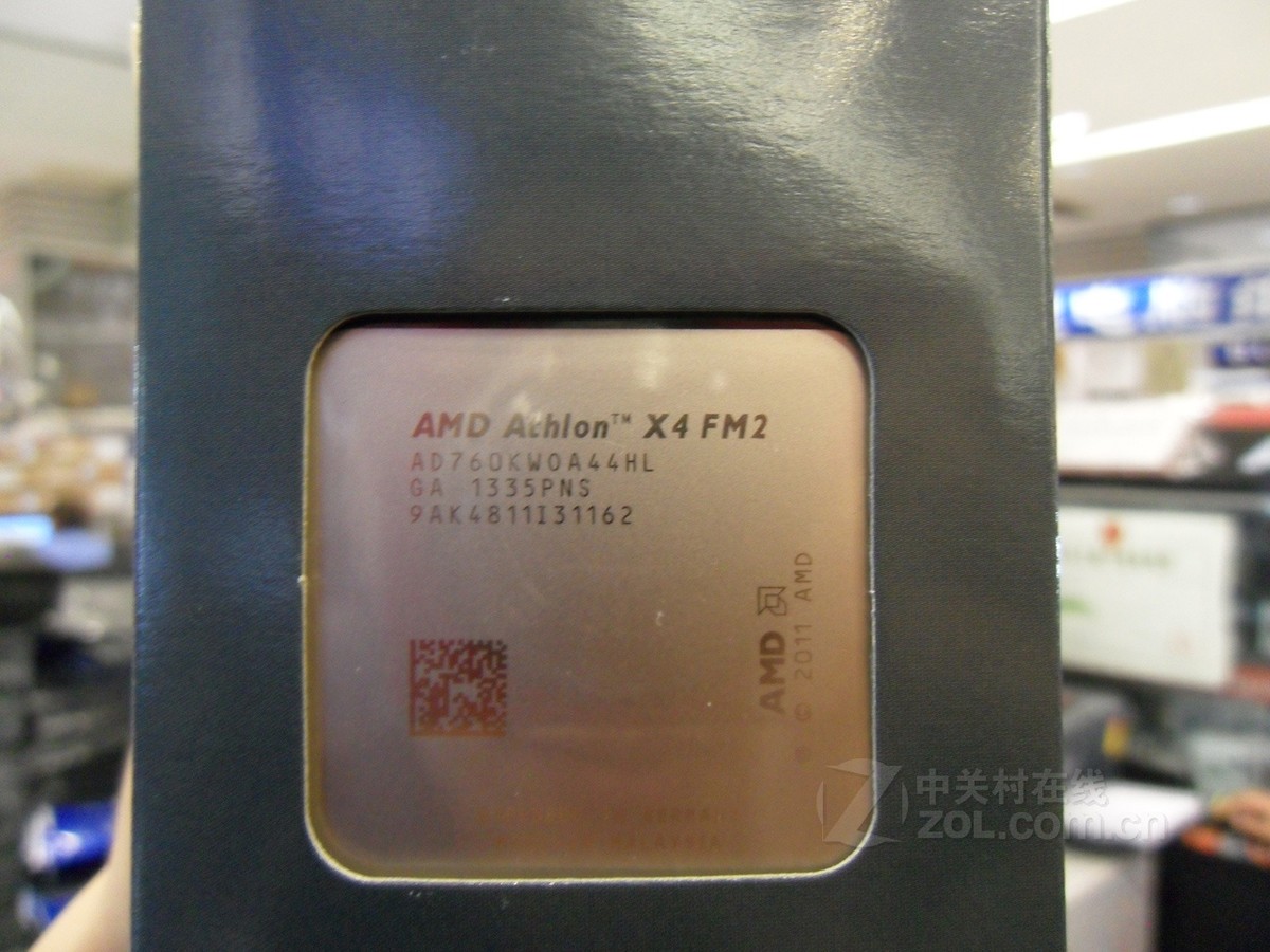 【高清图】 amd(amd)速龙ii x4 760k(盒)实拍图 图10
