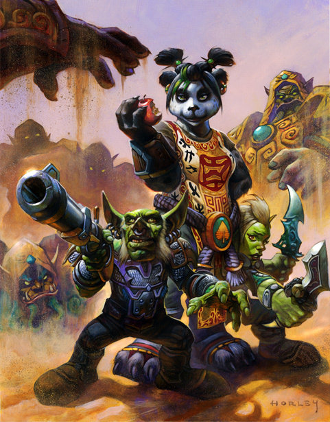 暴雪画廊更新 魔兽世界熊猫人之谜原画
