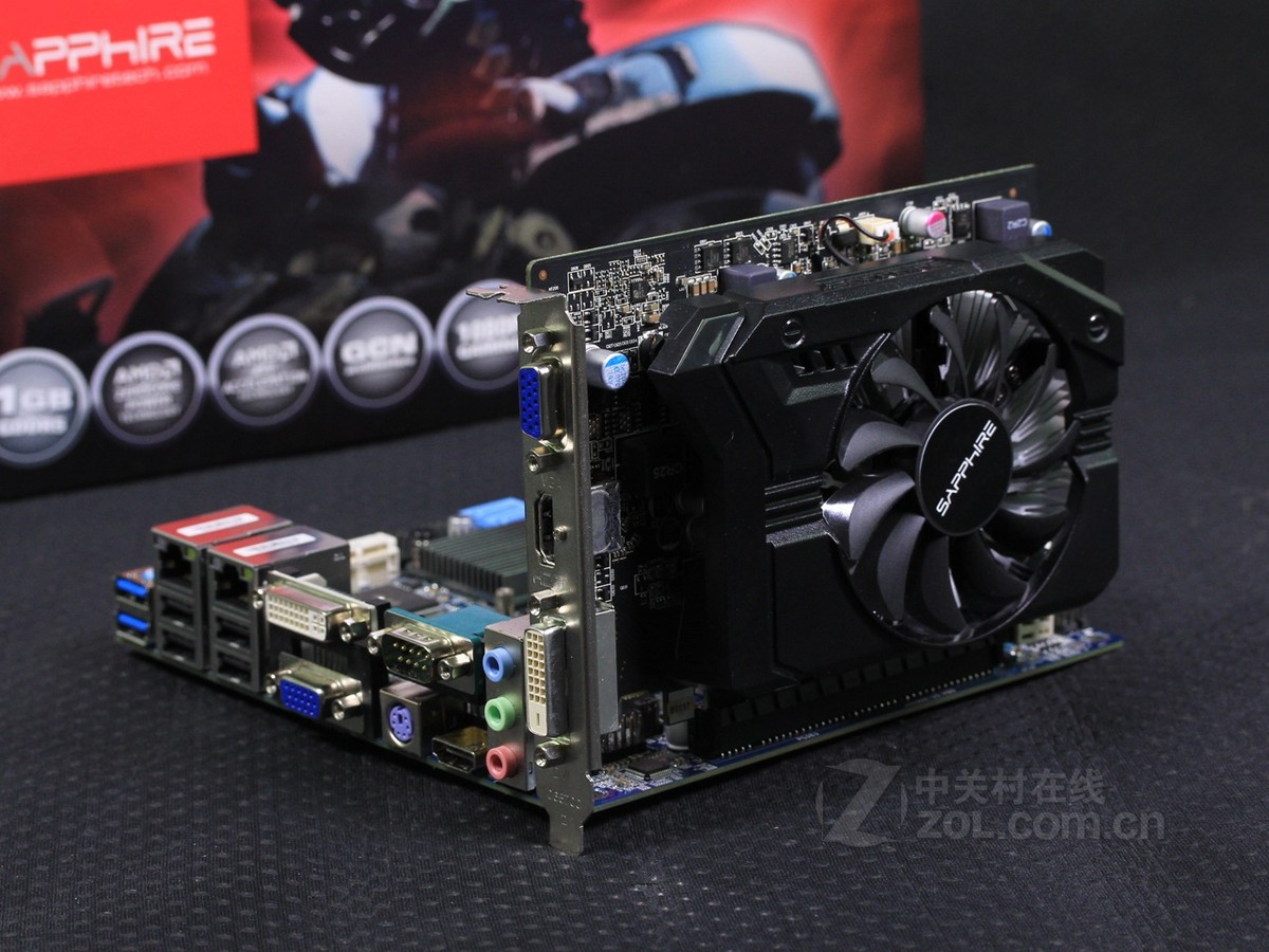 【高清图】 蓝宝石(sapphire)r7 240 1g gddr5 白金版实拍图 图80