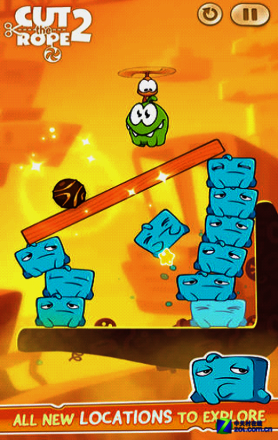 【高清图】《割绳子2》登陆ios平台 新角色亮相 图4 -zol中关村在线