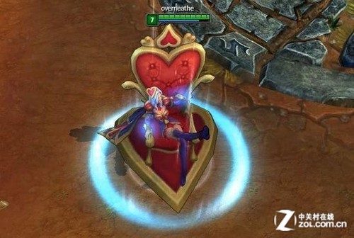 lol美服艾希情人节皮肤技能图标更新