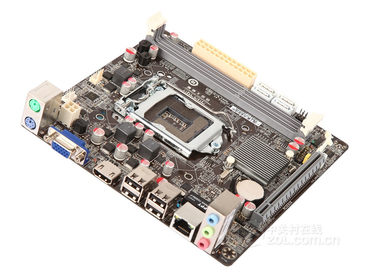 铭瑄ms-h61il全固版