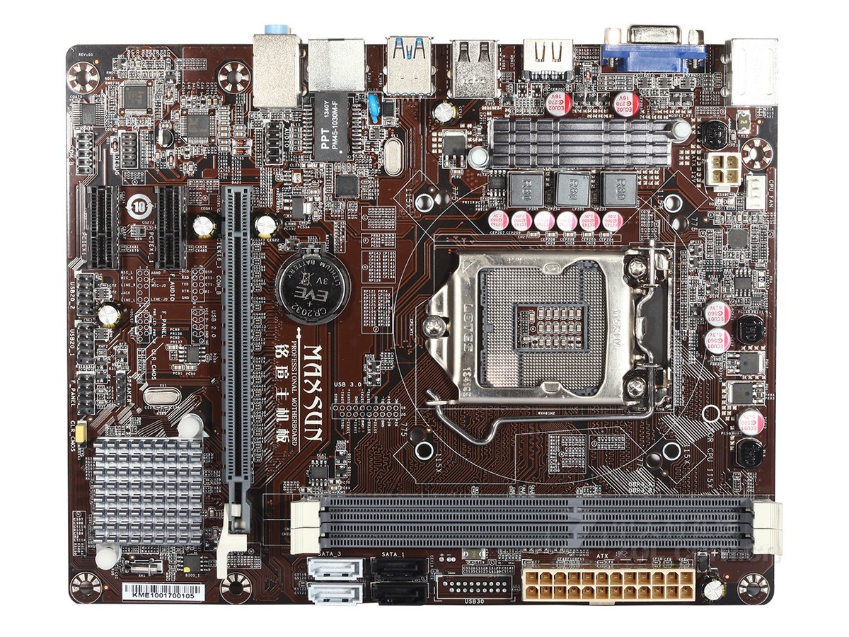 【高清图】 铭瑄(maxsun)ms-h81xl整体外观图 图1