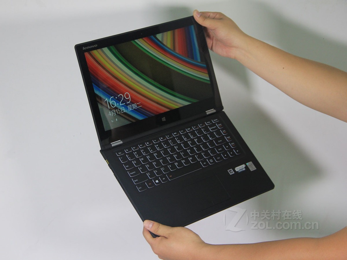 【高清图】 联想(lenovo)yoga2 13-ifi(u)日光橙黑色 图328