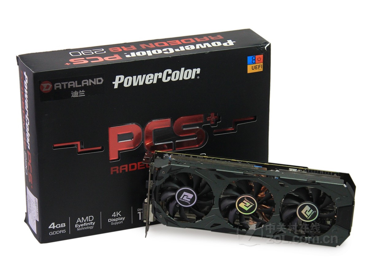 迪兰r9 290 酷能 4g