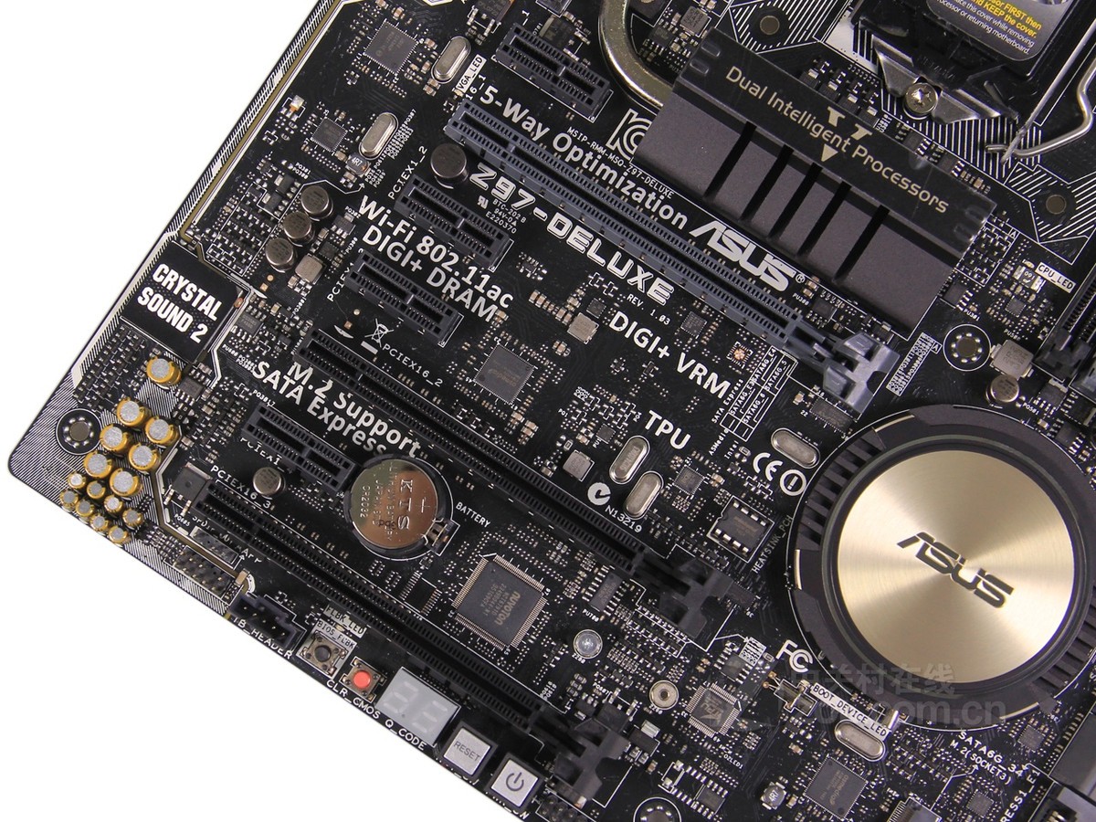 【高清图】 华硕(asus)z97-deluxe局部细节图 图32
