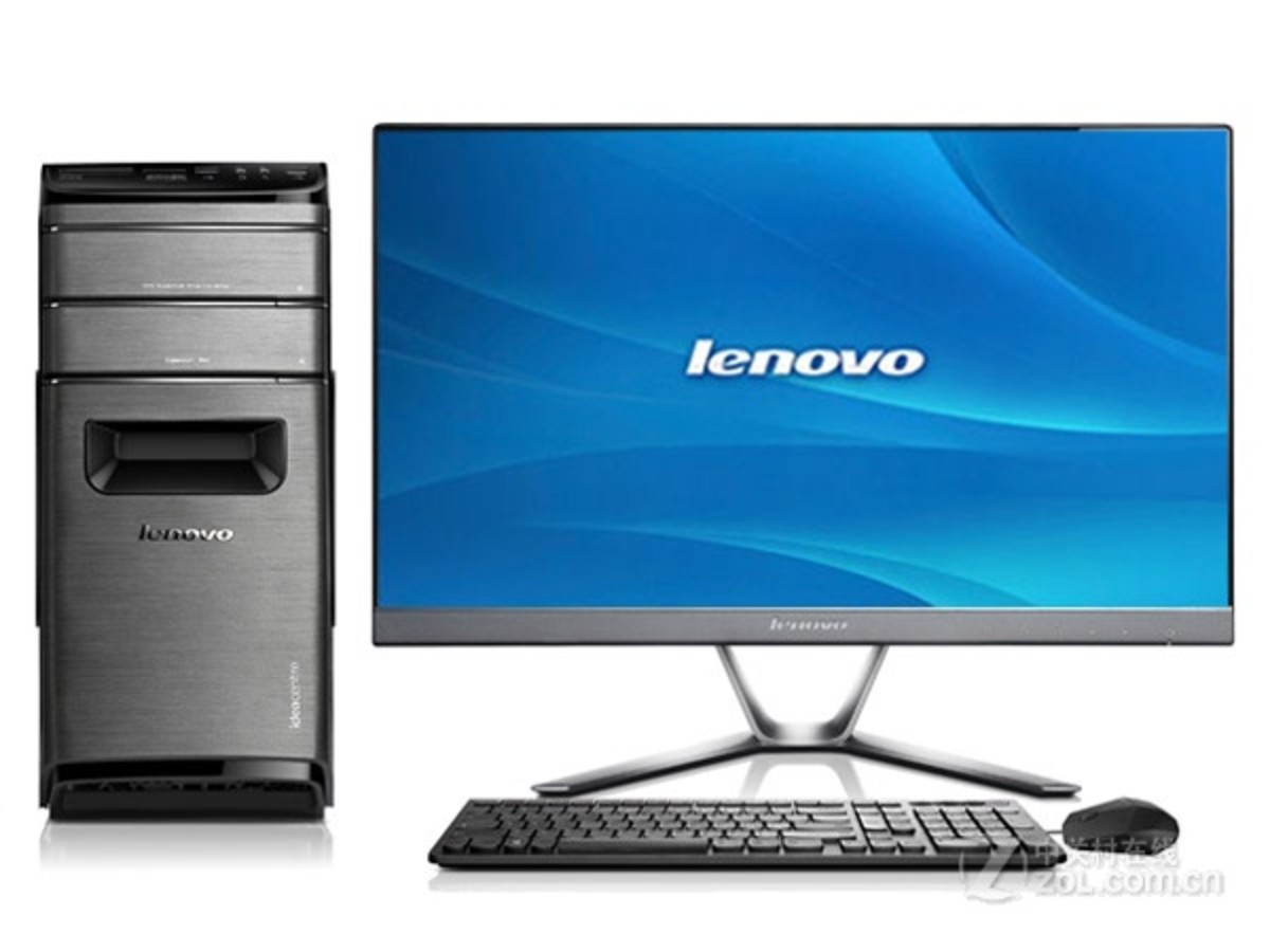 【高清图】 联想(lenovo)ideacentre k450(i3 4130)整体外观图 图1