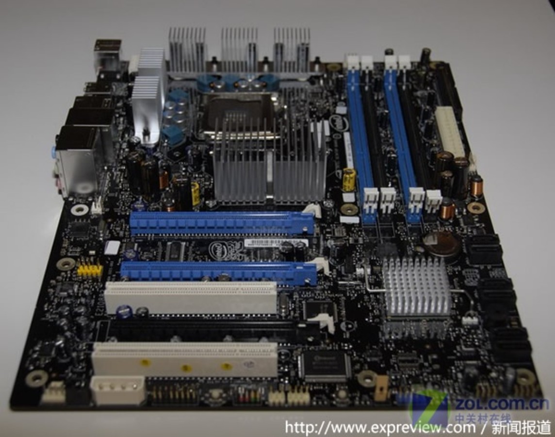 【高清图】 再续975xbx神话 intel原厂x38主板曝光图9