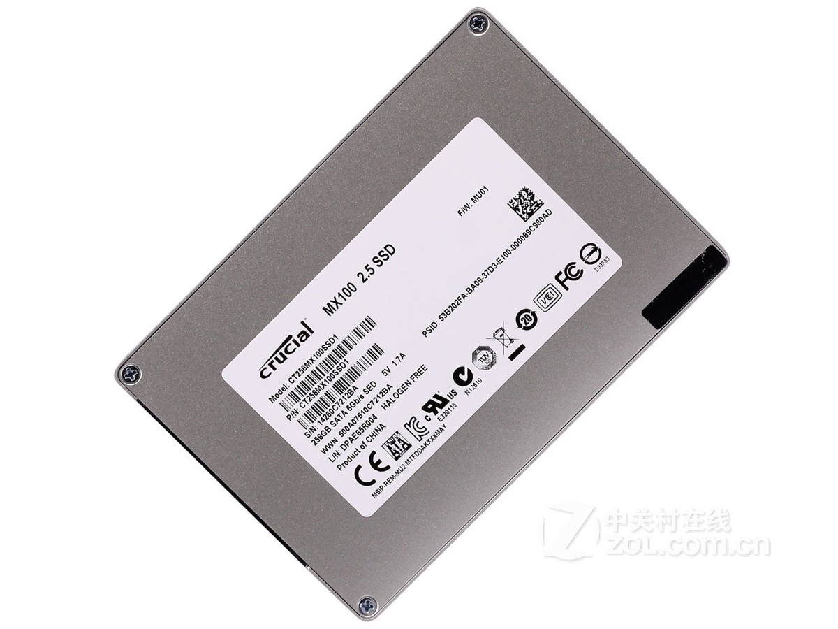 【高清图】 英睿达(yingruida)mx100(256gb)整体外观图 图12