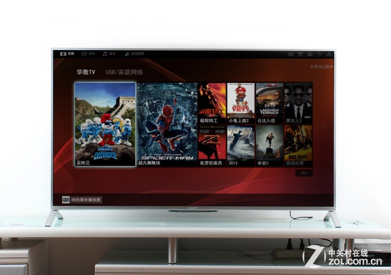 4k 醇音技术 索尼55x8000b电视中文首测 (5/7)