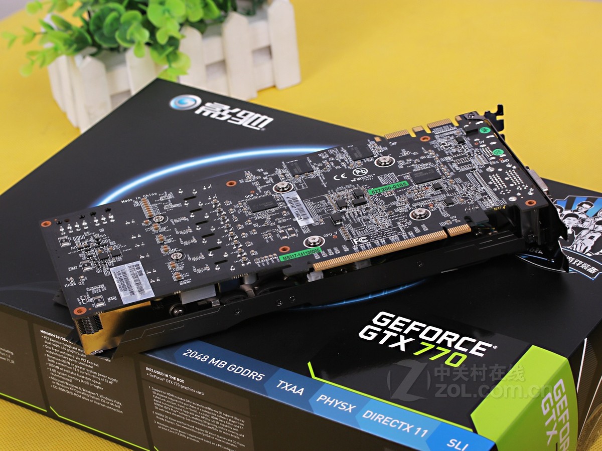 【高清图】 影驰(galaxy)geforce gtx 770黑将效果图 图74