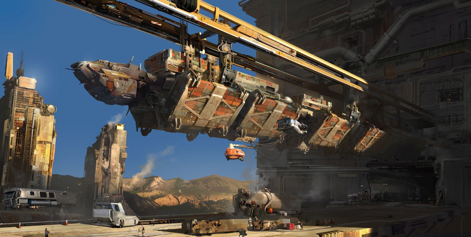 《无畏战舰》海量新截图及艺术设定图赏