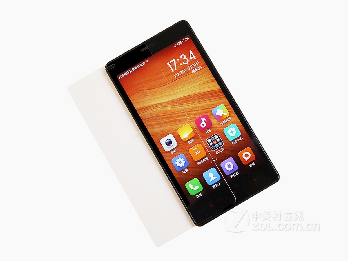 【高清图】小米(xiaomi)红米note超薄钢化玻璃膜实拍图 图4-zol中关村