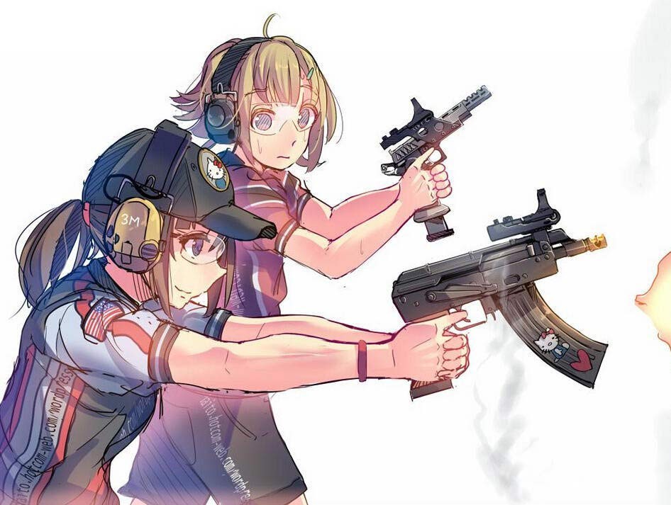 使命召唤舰娘版同人图赏 软妹气势逼人