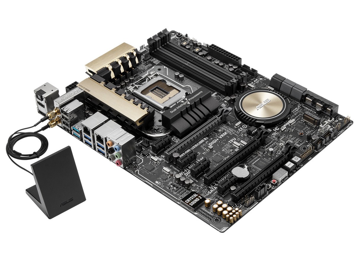 【高清图】 华硕(asus)z97-pro(wifi ac)/usb3.1整体外观图 图2