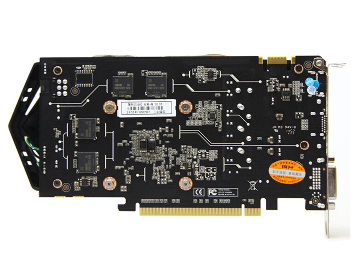 【高清图】 asl翔升(xiangsheng)翔升gtx 960 天网·双 2g d5整体外观