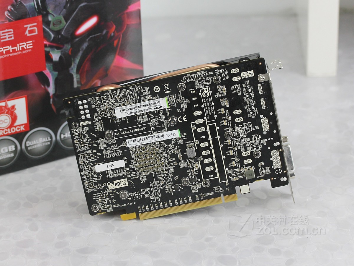 【高清图】 蓝宝石(sapphire)r9 380 2g d5 超白金 itx效果图 图63