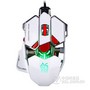 剑圣一族L10个性鼠标机械自定义宏编程 游戏炫光鼠标 象牙白(镜面版)