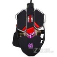 剑圣一族L10个性鼠标机械自定义宏编程cf LOLWOW金属游戏大鼠标 游戏鼠标炫光鼠标 游戏鼠标-炫酷黑