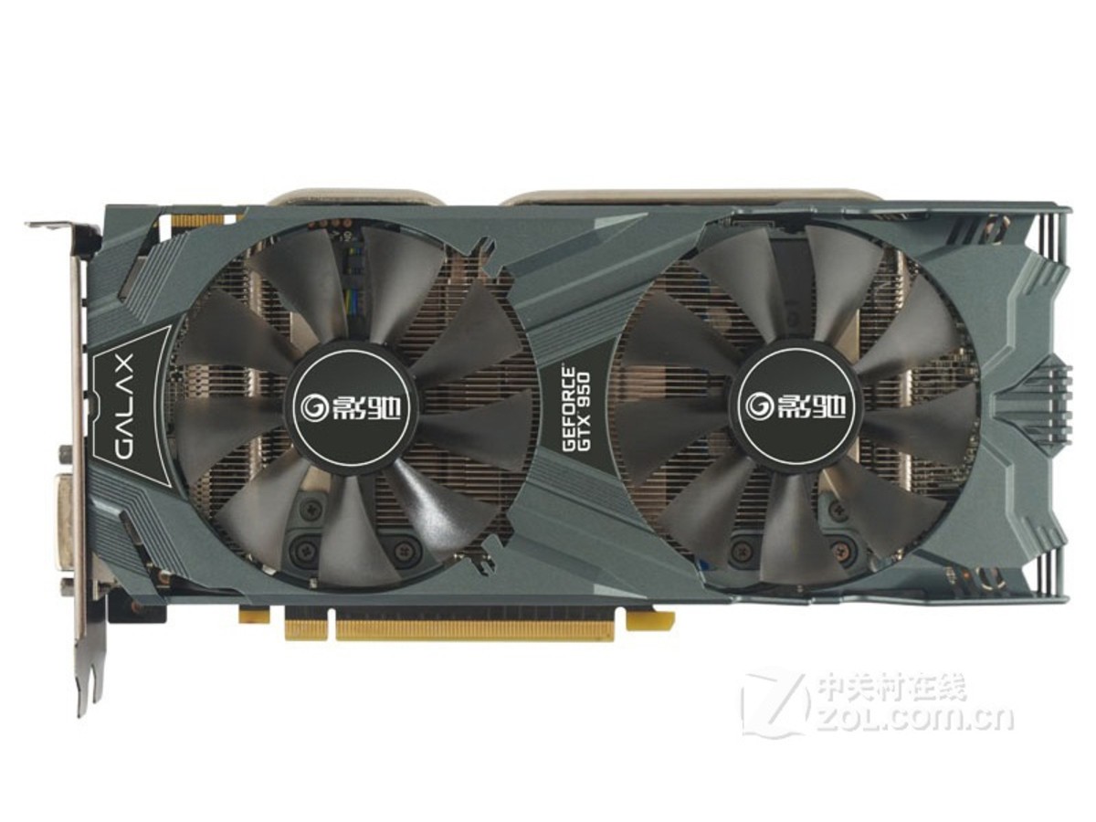 影驰gtx 950黑将 整体外观图(14/14)