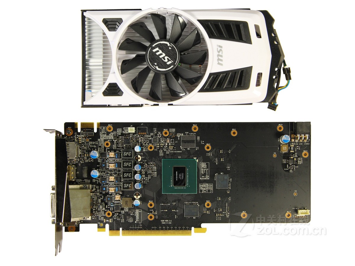 【高清图】 msi微星(msi)微星geforce gtx 950 pe 2gd5 oc拆解图 图35