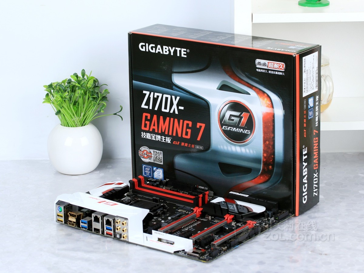 主板 技嘉主板 技嘉z170x-gaming 7(rev.1.0) 图片 效果图 3 / 29隐藏