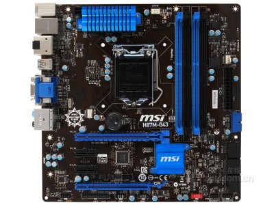 【高清图】msi微星(msi)微星zh87-g43 gaming整体外观图 图3-zol