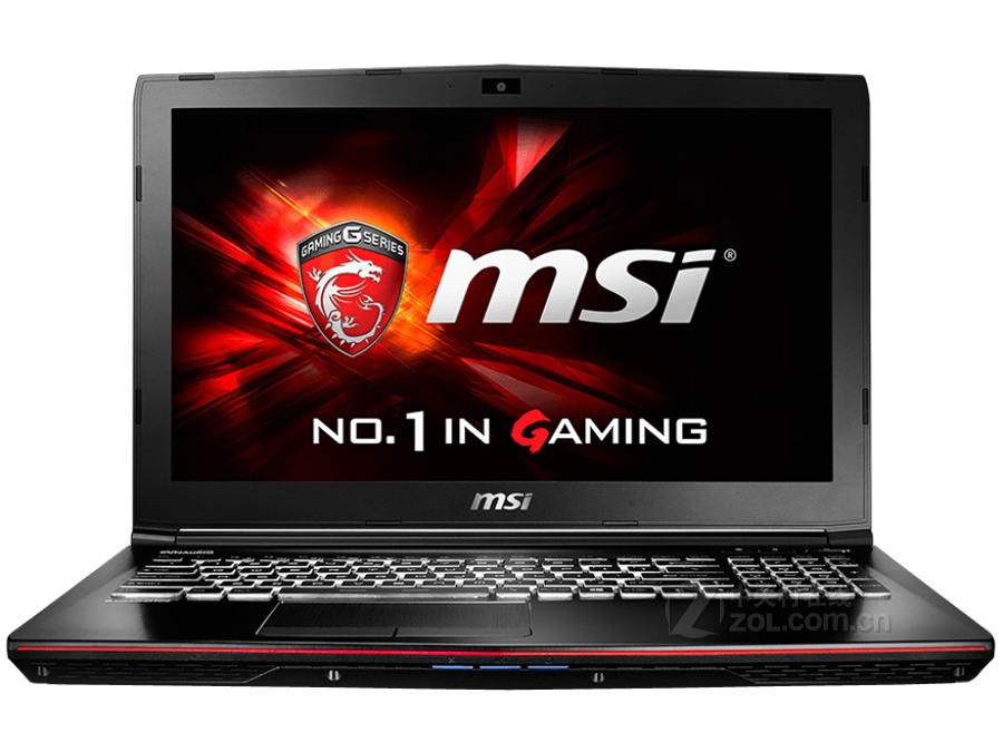 笔记本电脑 msi微星笔记本电脑 msi微星ge62 6qc-867xcn 图片 整体
