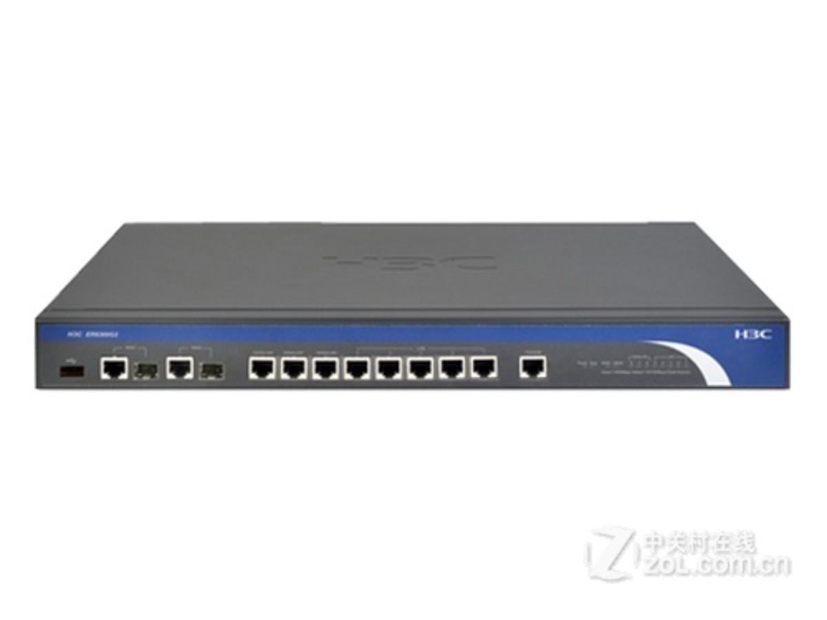 路由器 h3c路由器 h3c er8300g2-x 图片 整体外观图