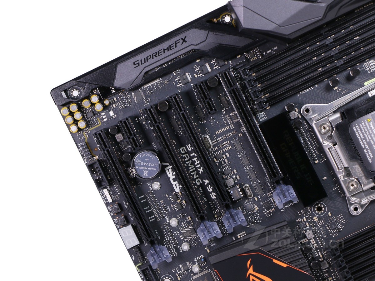 【高清图】 华硕(asus)rog strix x99 gaming局部细节图 图61