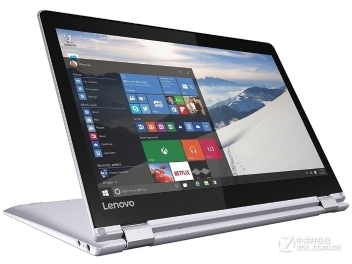 【高清图】 联想(lenovo)yoga 710-11isk(4405y/4gb/128gb)整体外观图