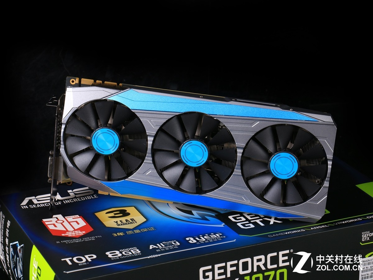 【高清图】 霸气归来 华硕gtx 1070龙骑士评测图9