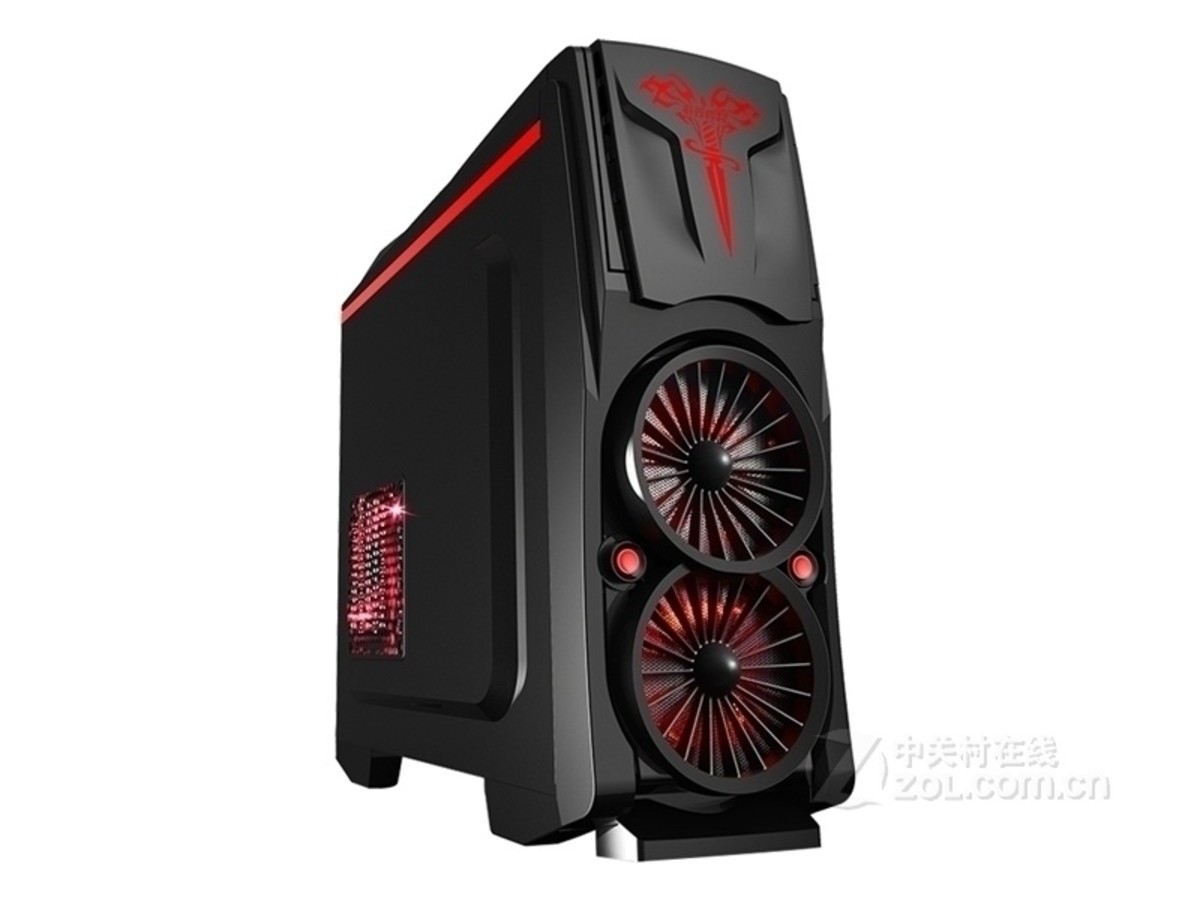 机箱 游戏悍将机箱 游戏悍将刀锋3 标准黑装 图片 整体外观 1 / 7隐藏