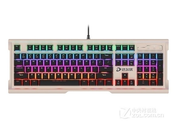 达尔优ck525miy插拔轴机械游戏键盘