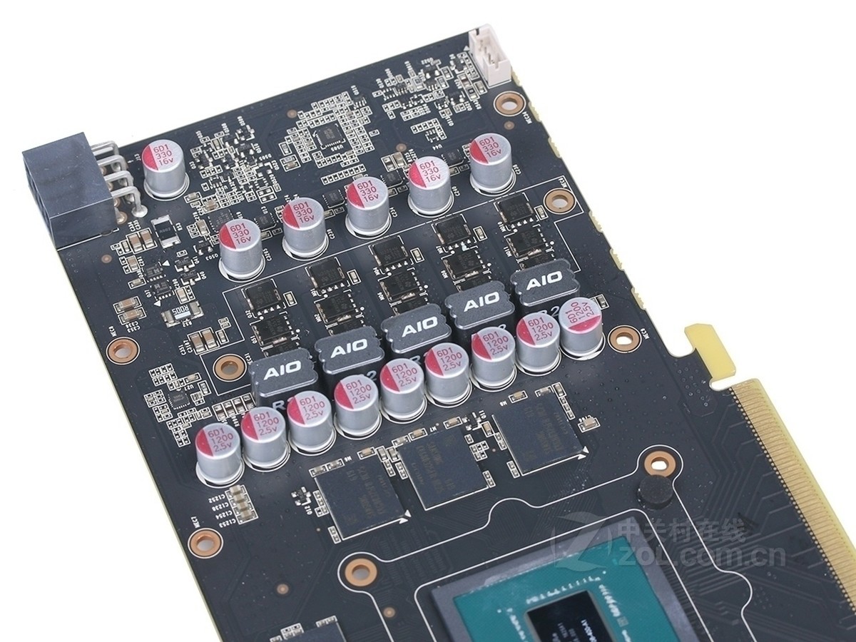 【高清图】 索泰(zotac)geforce gtx 1060-6gd5 x-gaming oc拆解图 图