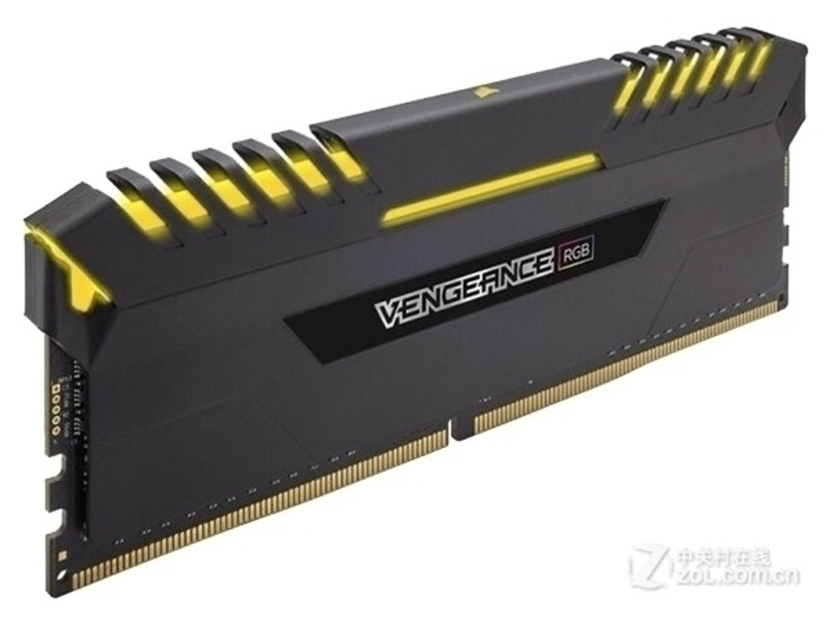 【高清图】 海盗船(corsair)复仇者rgb 32gb ddr4 3000(cmr32gx4m4c