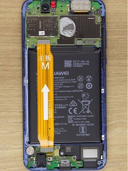 【高清图】 华为(huawei)nova 2 plus(bac-al00/全网通)专业拆机 图