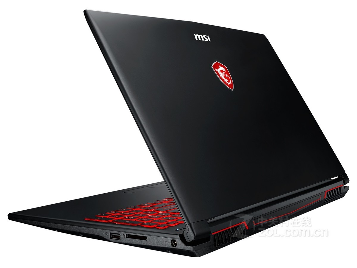 【高清图】 msi微星(msi)msi微星gl62mvr 7rfx-1214cn整体外观图 图4