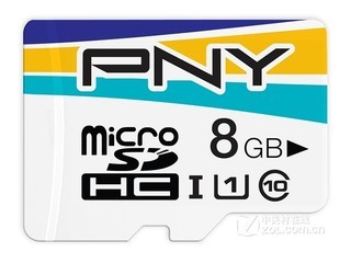 PNY MicroSD U1亮彩存储卡(8GB)