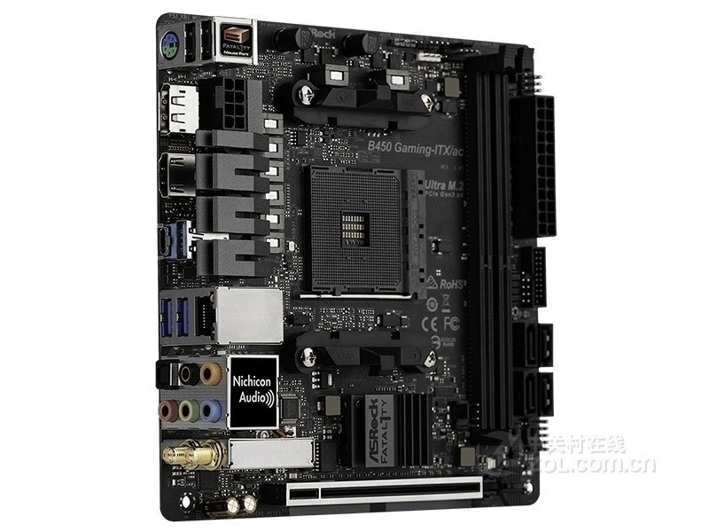 华擎fatal1ty b450 gaming-itx/ac