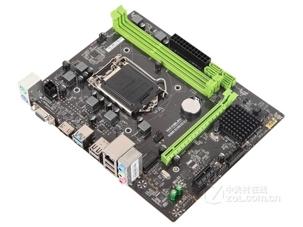 【高清图】 铭瑄(maxsun)ms-撼地者 h310cm-v3h r2.0官方图 图4