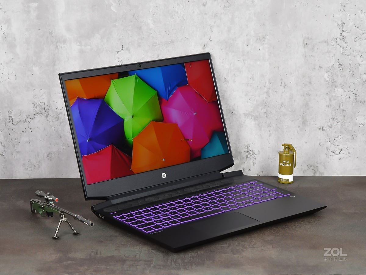 笔记本电脑 惠普笔记本电脑 惠普光影精灵5锐龙电竞(r7 3750h/16gb