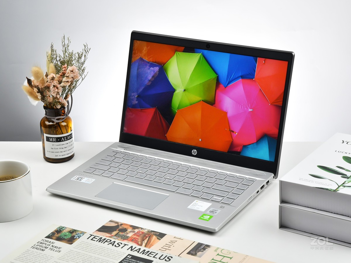 【高清图】 惠普(hp)星 14(i5 1035g1/16gb/512gb/mx250/香槟色)原创